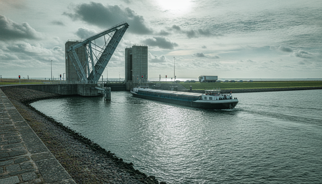 Bruggen wel, sluis niet: wat de herprioritering betekent voor Kornwerderzand