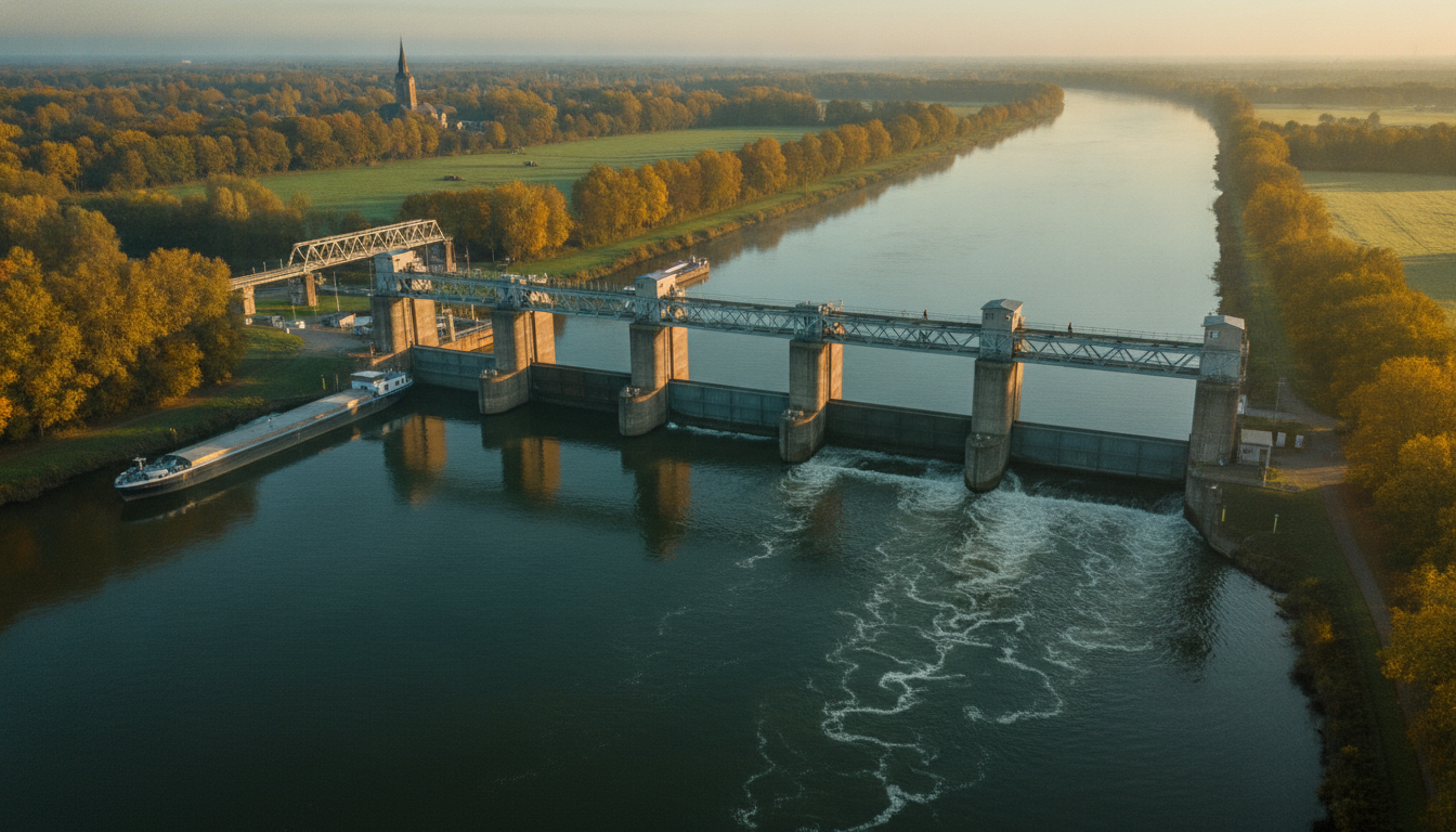 Zes lessen uit het groot onderhoud van de Maasstuwen Linne en Sambeek