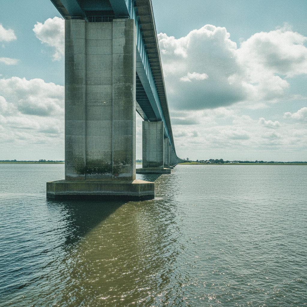 Zeelandbrug 2040: renoveren of vervangen — twee routes door een beschermd getijdengebied